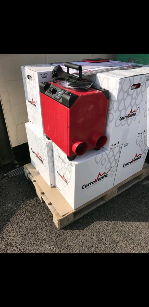 Corroventauk1's tweet image. Another happy customer @ChemdryUK taking delivery of the new K3HP refrigerant units. corroventa.com for all our product info