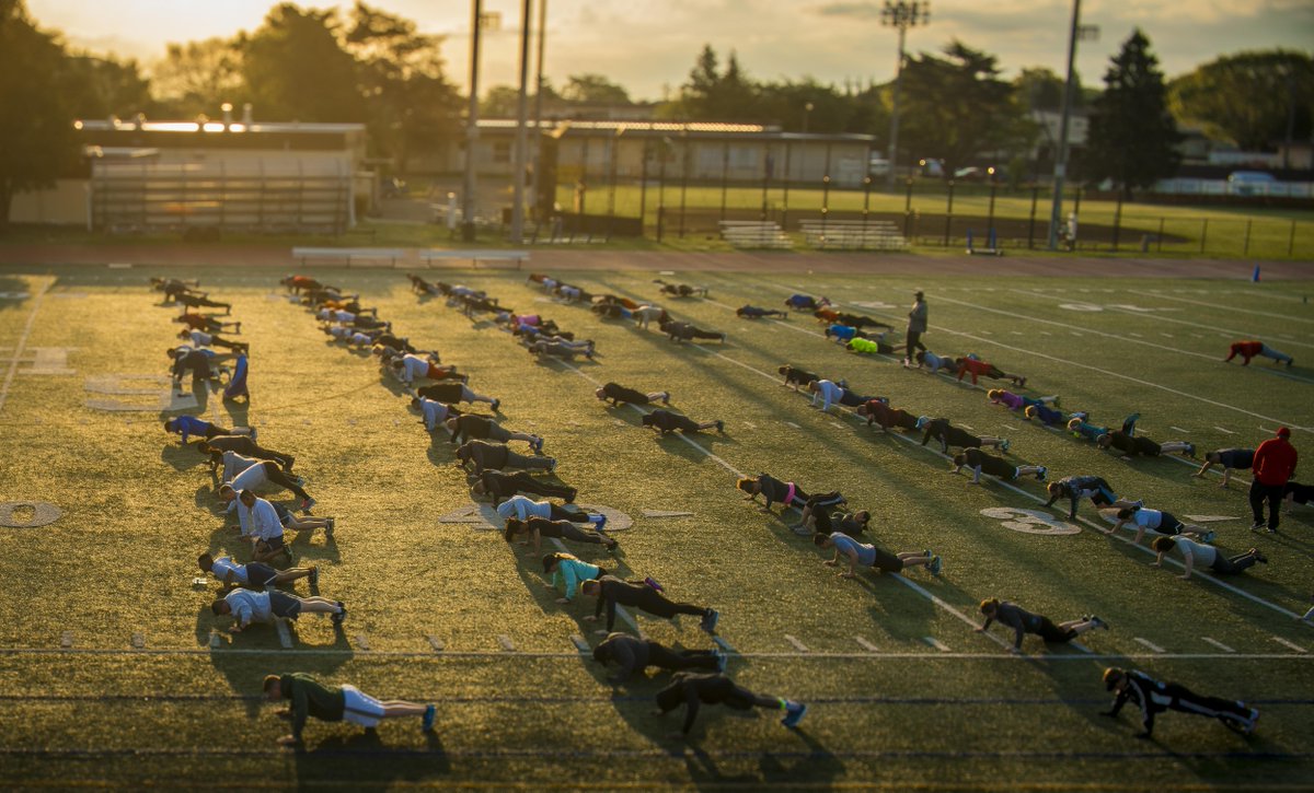 usairforce's tweet photo. Yokota AB #Airmen build a strong community through fitness &amp; creating healthy habits. 
https://t.co/KVCV0i2X7B https://t.co/0OqYt9Agtm