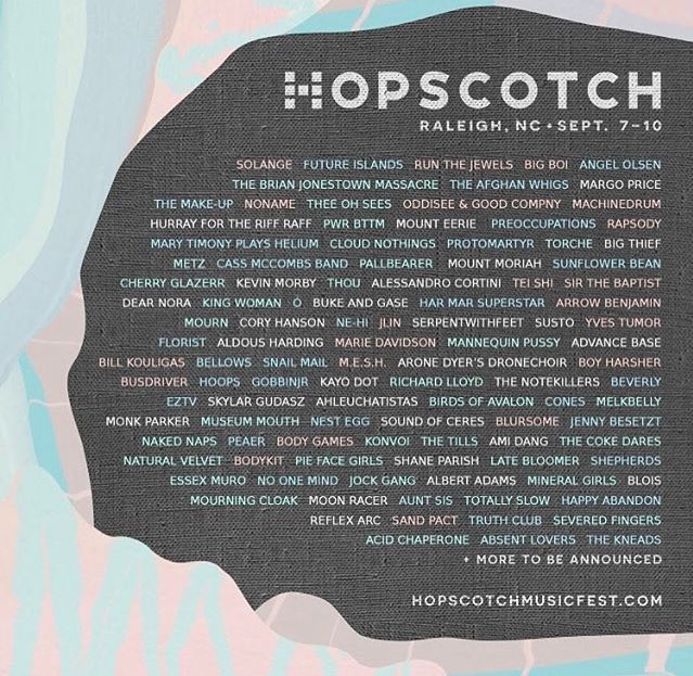 See you in September ⚡️ <a href="/hopscotchfest/">Hopscotch Music Fest</a>