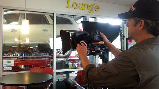 mediafluent's tweet photo. Final adjustments for the #video interview at Meineke in #Charlotte #CLT https://t.co/qx6zFTIPE1