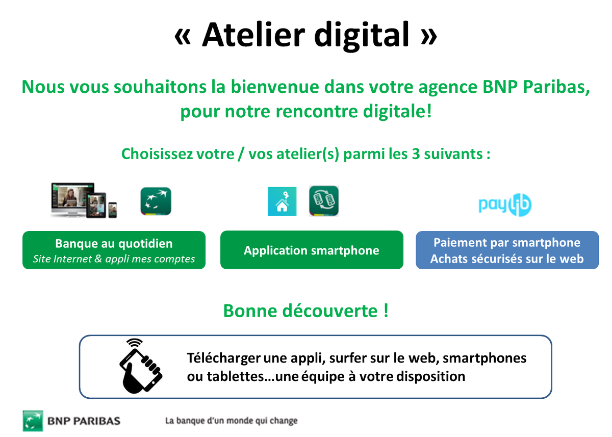 Elsa_Dupuy's tweet photo. #SAVETHEDATE le 13/05 @AgenceAvranches, on parle digital! Venez découvrir nos solutions de façon ludique!  #banque #selfcare #smartphone https://t.co/GkYIWnjVTa