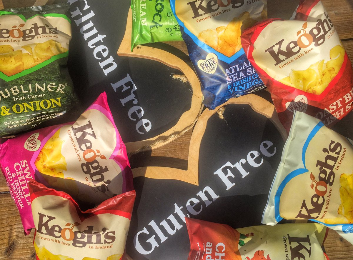 It's Coeliac Awareness Week! Did you know ALL our crisps are #glutenfree 😃☘️
