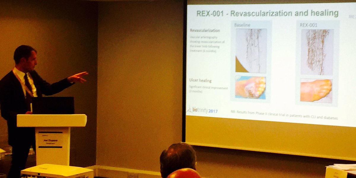 MEDiSTRAVA_'s tweet photo. CLIENT NEWS: #Rexgenero's CEO Joe Dupere presenting late stage portfolio in London today #BioTrinity2017 #celltherapy #advancedtherapy https://t.co/hVbgvbXfuO