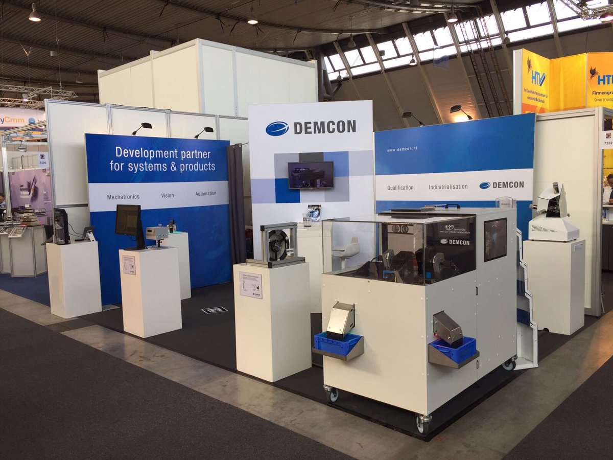 DEMCON's tweet image. De Control Messe in #Stuttgart is van start! U bent van harte welkom op onze stand in hal 7 #7332 #controlmesse #kwaliteitsbewaking
