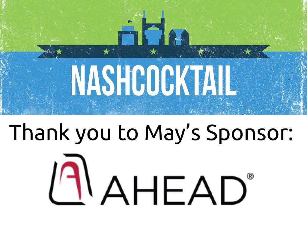 See you tonight at 5:30PM for #NashCocktail at #TechHillCommons. TY May sponsor <a href="/ThinkAheadIT/">TAI</a>!