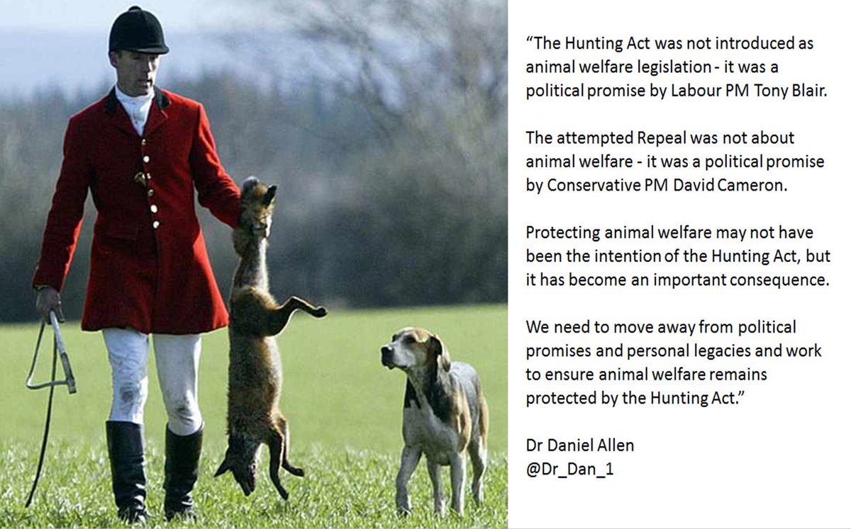 Dr_Dan_1's tweet photo. BREAKING: '@theresa_may pledges free vote on bid to overturn #hunting ban' https://t.co/EOJbhv2TMa My thoughts below. RT if you agree https://t.co/6TmDWe24HG