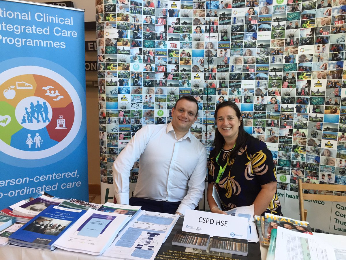 What a dynamic duo @CSPD_HSE stand @ChrissieQI @garykileen 👍👏 #clinicalprogrammes #icic17