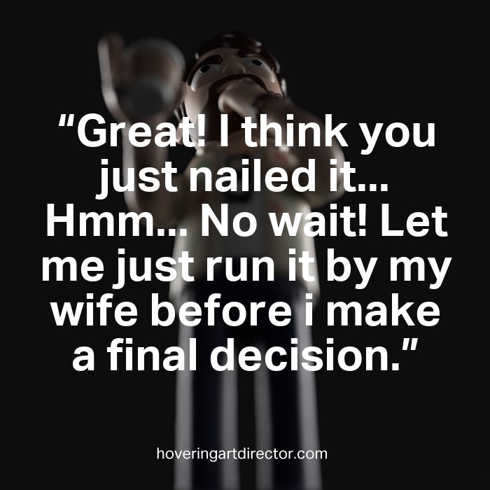 aistalling's tweet image. Things Hovering Art Directors say. Share your best line for the chance to win: hoveringartdirector.com #adobestock #contest