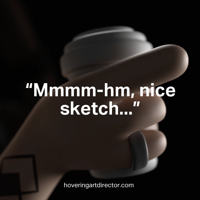 aistalling's tweet image. Things Hovering Art Directors say. Share your best line for the chance to win: hoveringartdirector.com #adobestock #contest