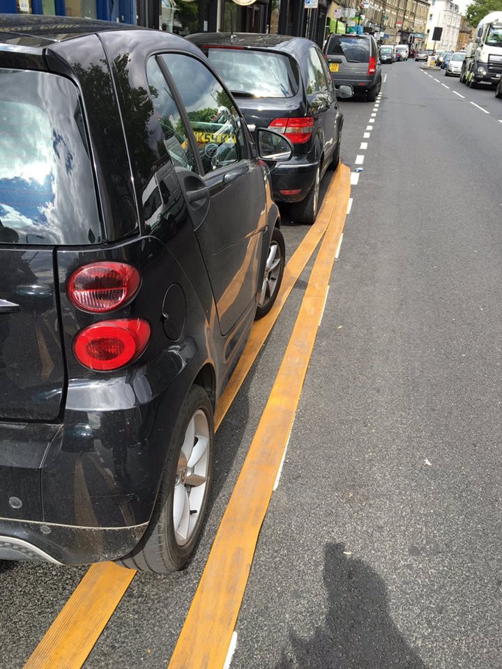 We get asked a lot, "How can I help #London Fire Brigade?" Not parking over our fire hose is a good start.