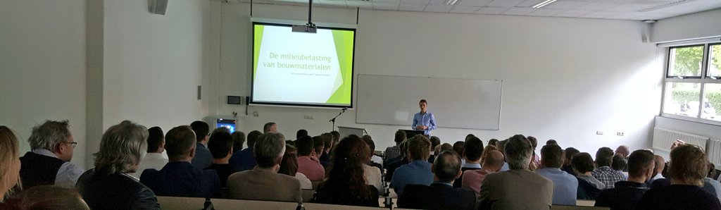 Milieubelasting van bouwmaterialen. Student Fabian Breteler neemt werkveld <a href="/SaxionBBT/">@SaxionBBT</a> mee in zijn onderzoek