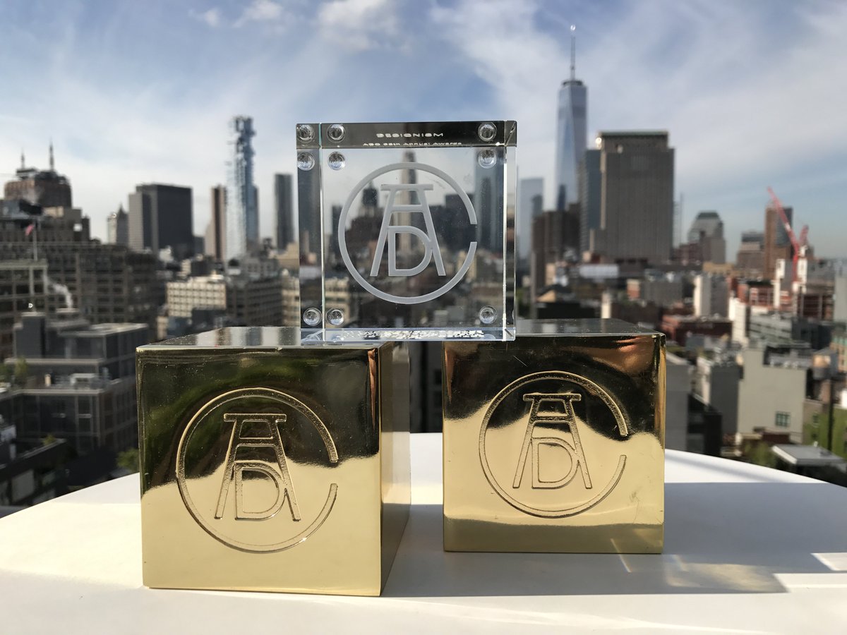 siloagency's tweet photo. And this is how they look!!🏆 #ADCawards #ADC2017 #SiloAgency #Designism https://t.co/R9bLvzchPA