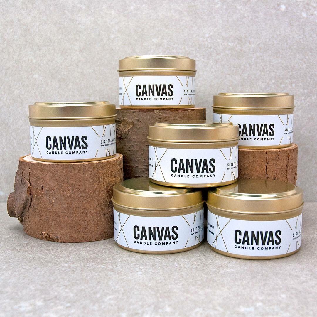 pacificbasket's tweet image. We have the new redesigned Canvas Candles in store &amp;amp; we love them!Come visit us during our week sale! 😀