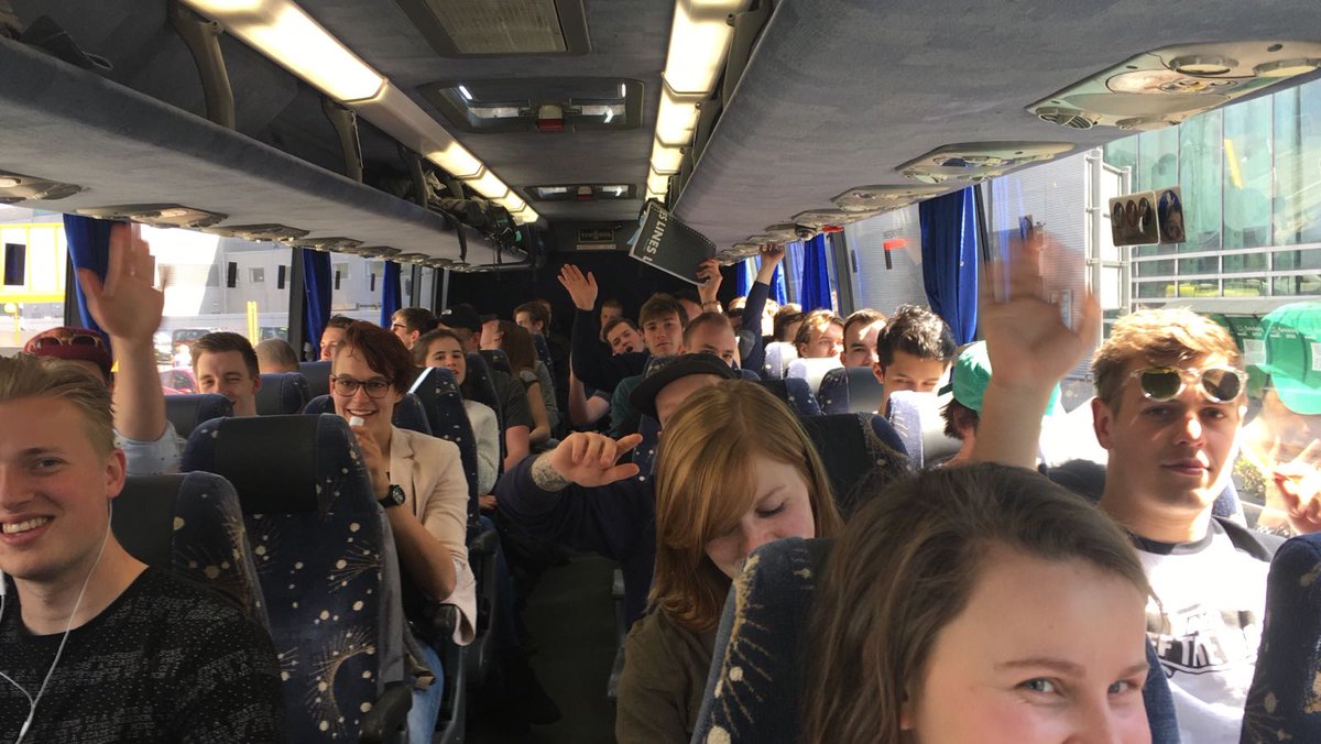 Onderweg naar Manchester met tweedejaars WAM-ers voor veldonderzoek naar klimaat adaptatie in de stad!