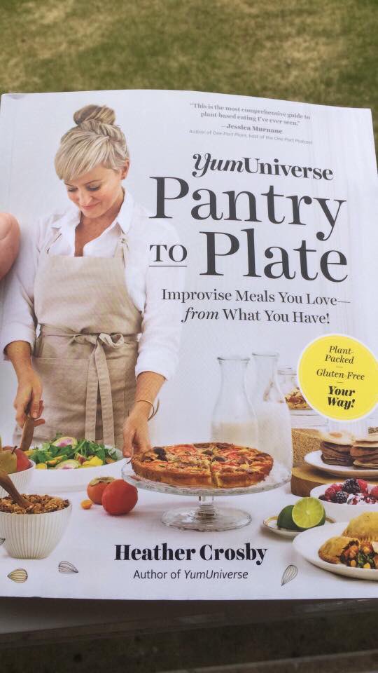 LadyBrandi's tweet photo. I just received @yumuniverse's new book Pantry to Plate. Comes out May 16th. Pre-order now! It's beautiful! #pantrytoplate #vegan https://t.co/L4VpQGUd1b
