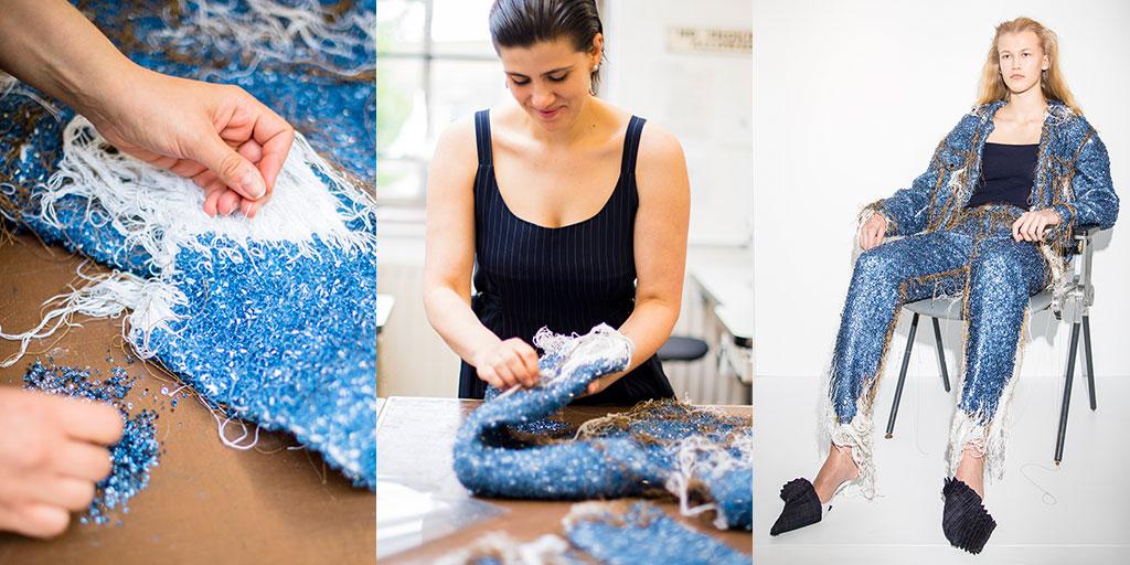 Congrats to <a href="/F_Steinmetz/">Faustine  Steinmetz</a>, winner of the 2017 #SwarovskiCollective Award for her unique interpretation of crystal application in fashion.