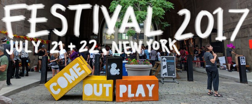 comeoutandplay's tweet image. Come Out Play returns to NYC on July 21 &amp;amp; 22. Mark your calendars now for fun.

Got a game idea? Submit it now: comeoutandplay.org/new-york-city-…