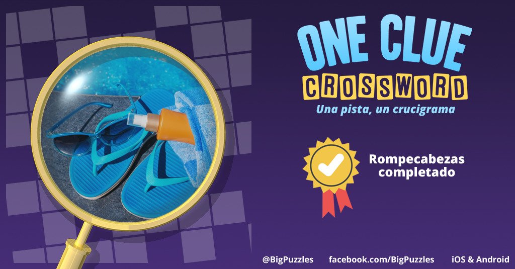 Bea1803g's tweet photo. He completado un rompecabezas en One Clue Crossword.
https://t.co/Yae1Wcp0xB #OneClueCrossword https://t.co/QxOUHanQwW