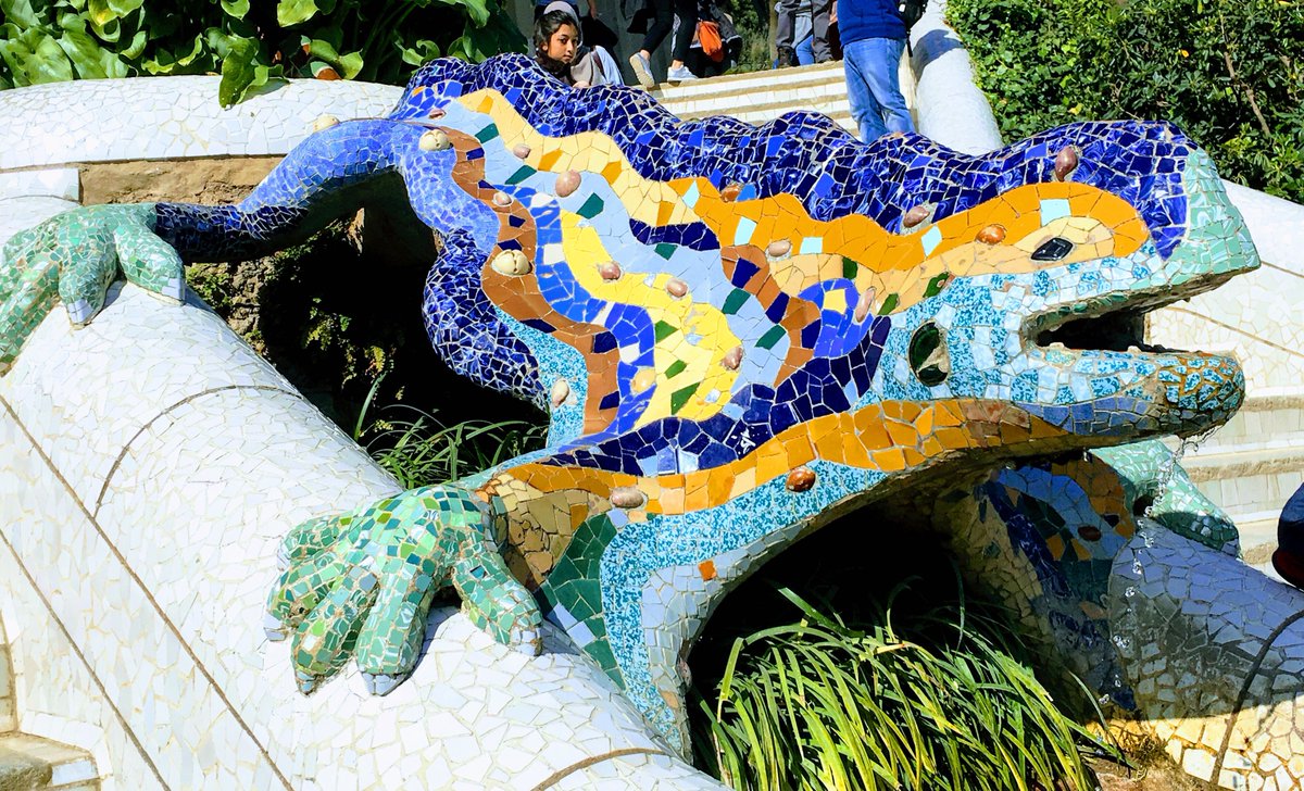DFDestinations's tweet photo. At Park Guell in beautiful #Barcelona https://t.co/805EdRrsmP