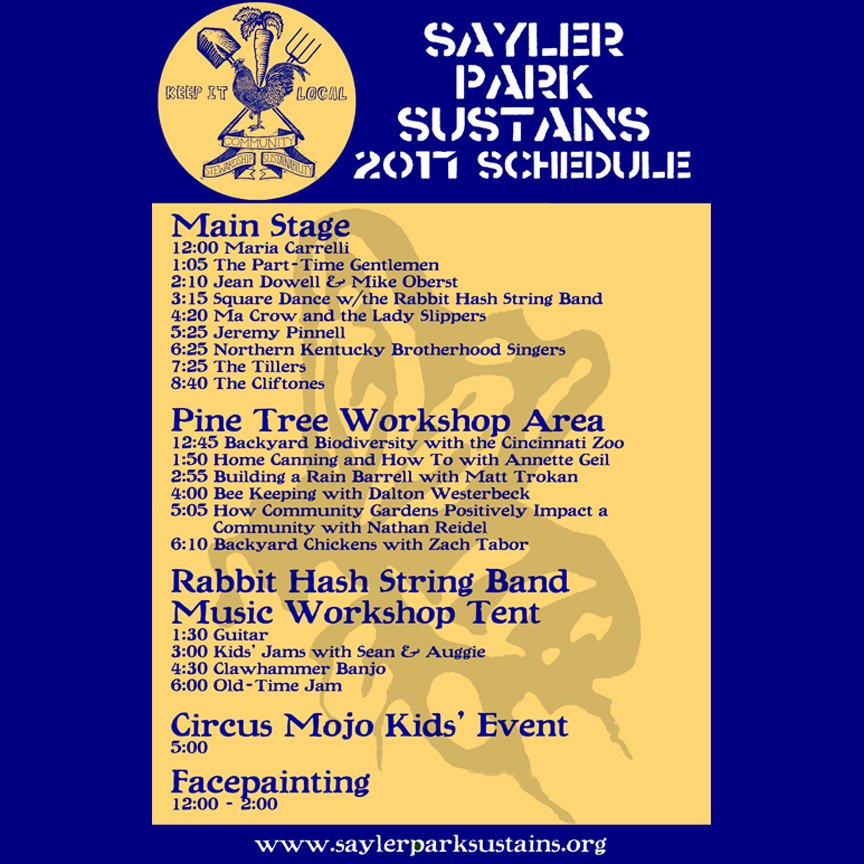 SPSustains's tweet photo. Full schedule for June 10th! #killer #livemusic #urbansustainability #CraftBeer #localfood #familyfun #bringachair #bringablanket #bringabud https://t.co/QN3Ty14ycw