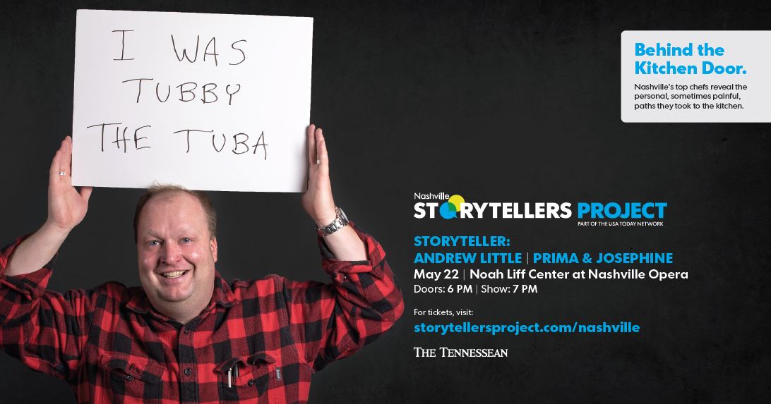 Before he was Chef, he had another nickname. Hear about <a href="/ChefAndyLittle/">Andy Little</a>'s other talent #NashvilleStorytellers May 22 storytellerstickets.tennessean.com