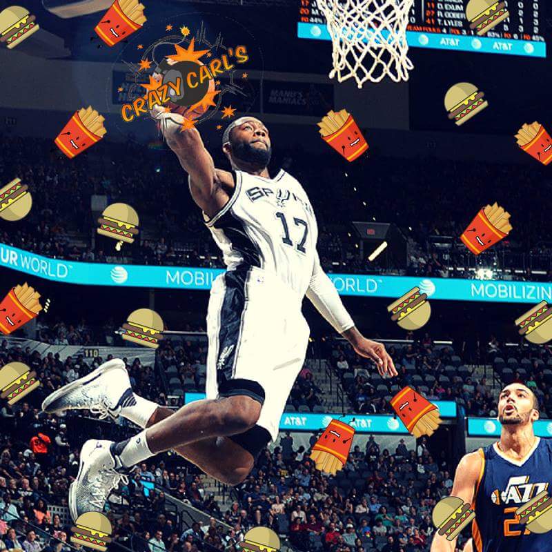 Crazy_Carls_SA's tweet photo. @TheBlockSA time to bring the Juice Unit. Cheer the Spurs on with us! Giant movie screen to watch the @NBA playoffs! #crazycarls #burgers https://t.co/GfEDm1gCZA