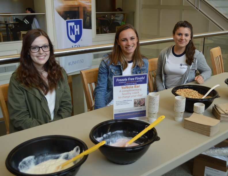 UNHDining's tweet photo. The YoNola bar at @unhlibrary just ended. We hope you enjoyed π #UNHfff https://t.co/yj5uMCQw4N