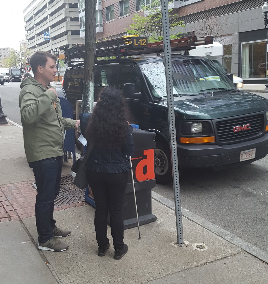 The #MBTA is working w/@raizlabs to develop &amp; test a new app to help customers locate bus stops using Bluetooth beacon technology! #TAccess