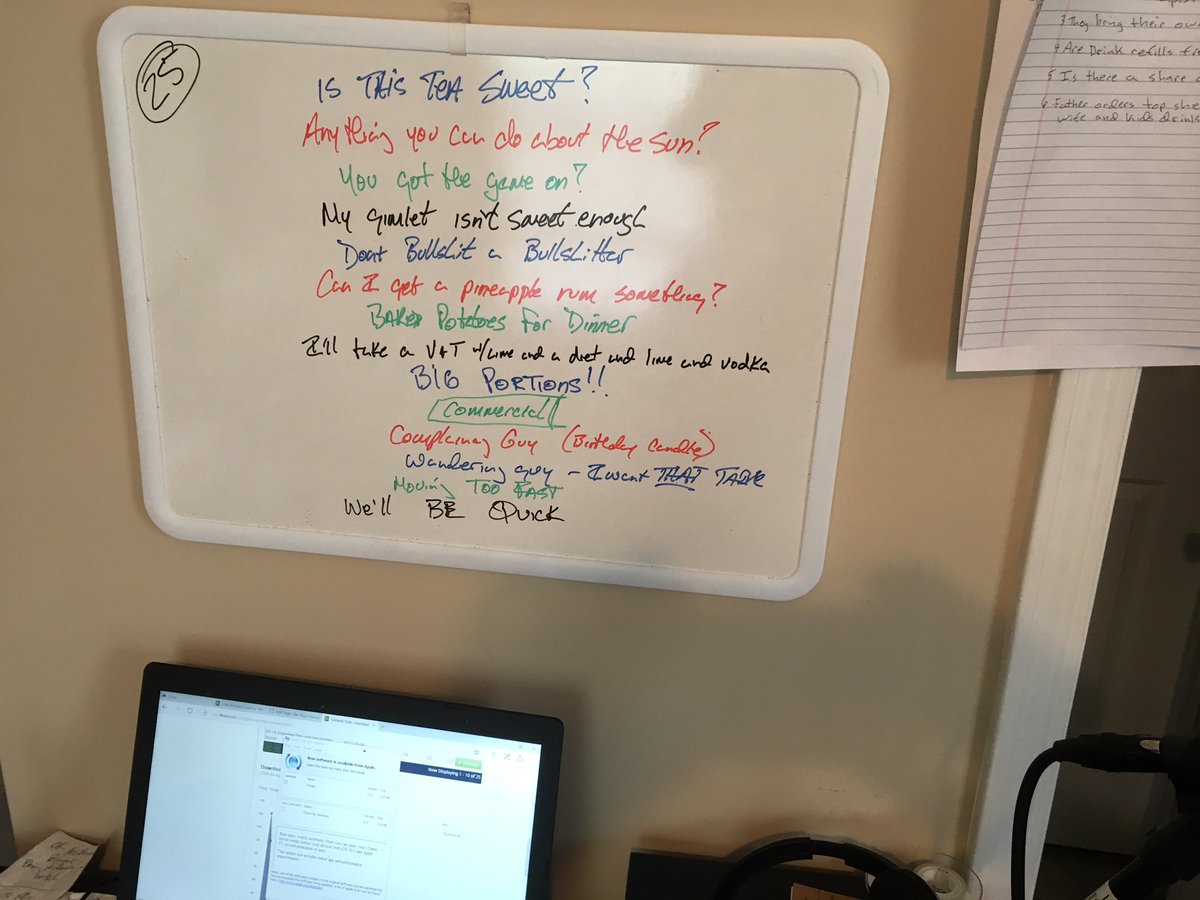 Barbuzzpodcast's tweet photo. Episode 25, Sweet Gimlets and Sun Gods, is up and running!  Here's a peek at where it all begins.  https://t.co/k7p3jU7VIq.#Podcasts #bar https://t.co/LEgEdvHsGC