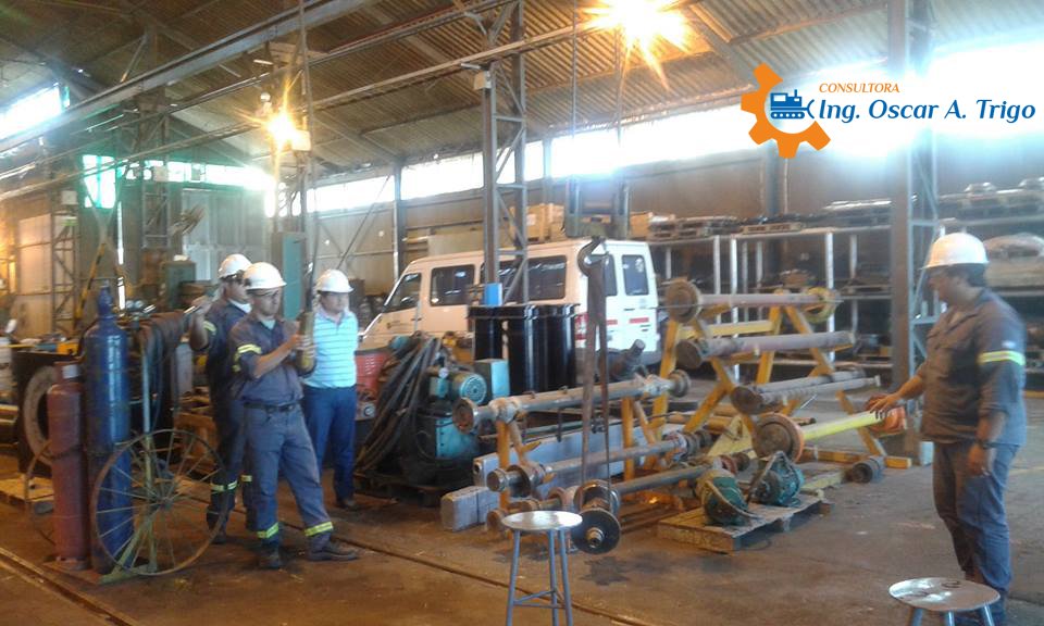#Curso de #PuenteGrúa, brindado en #Acindar.