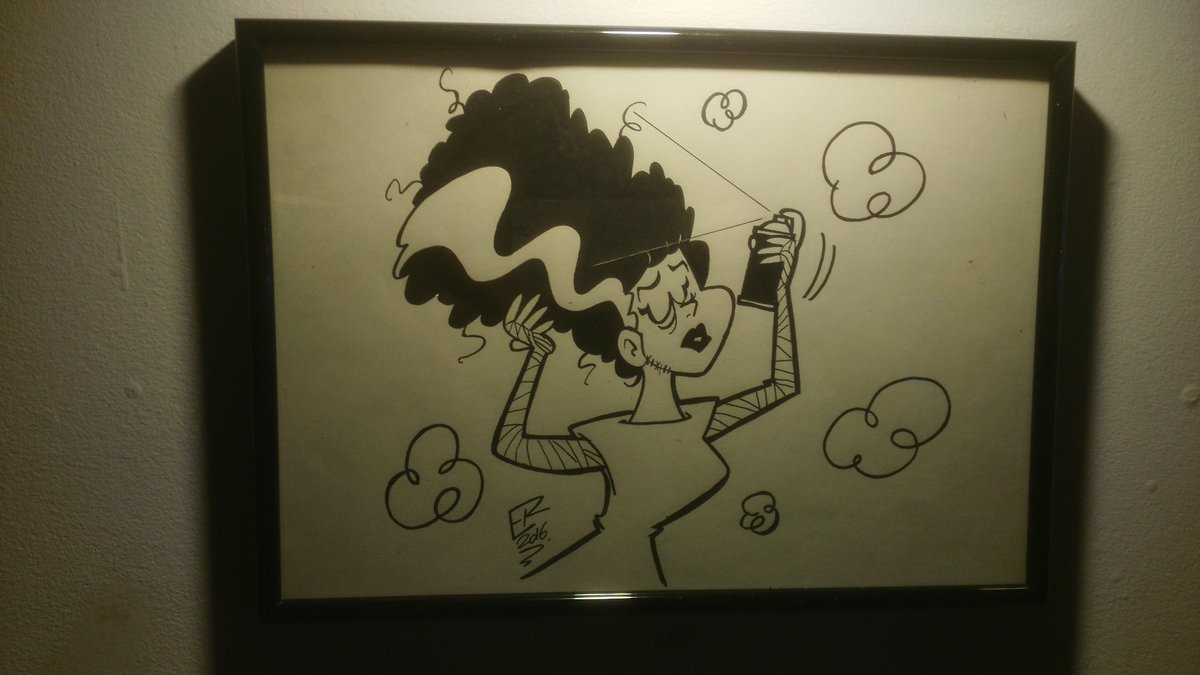 LaPaca_CafeBar's tweet photo. Continuamos con las ilustraciones  de @elsaruizcomica durante todo el mes de mayo en nuestra @LaPaca_CafeBar https://t.co/VluOw902Cn