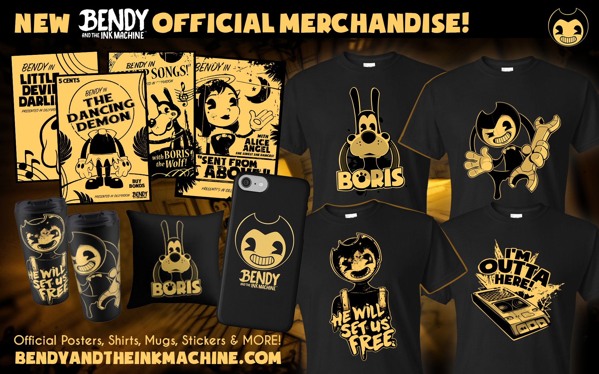 Bendy on Twitter: "It's noisy, it's messy, but it makes a ...