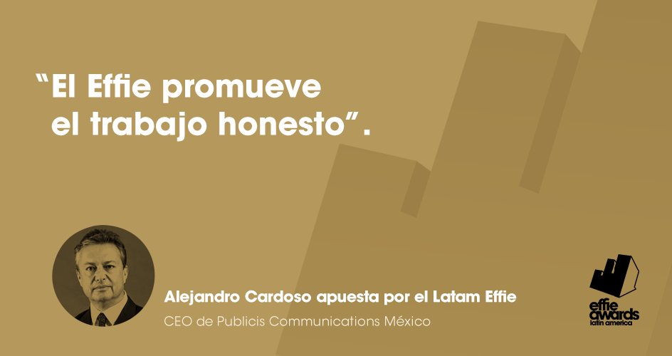 Alejandro Cardoso, CEO de #Publicis Communications México, sobre los #LatamEffies2017: goo.gl/zjCQdi