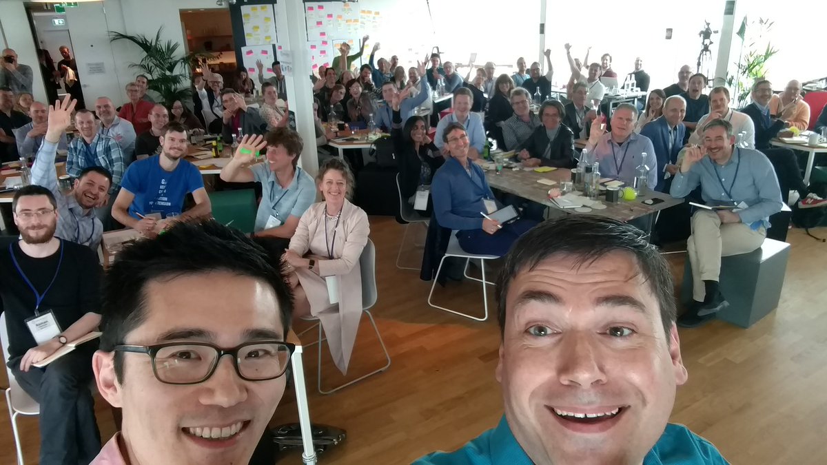 Mikel_DeAngelo's tweet photo. Presenting @watech #holacracy experiment  at Holacracy Forum with Mike Lee. Awesome people from all over changing how we work together #egov https://t.co/P14B5UwXus