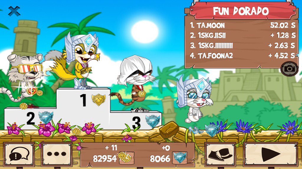 sabino993's tweet photo. I just played a golden fox! #funrun2 #Moon #Iiiiiiiiiii #Foona2 https://t.co/xFCMVPzESp