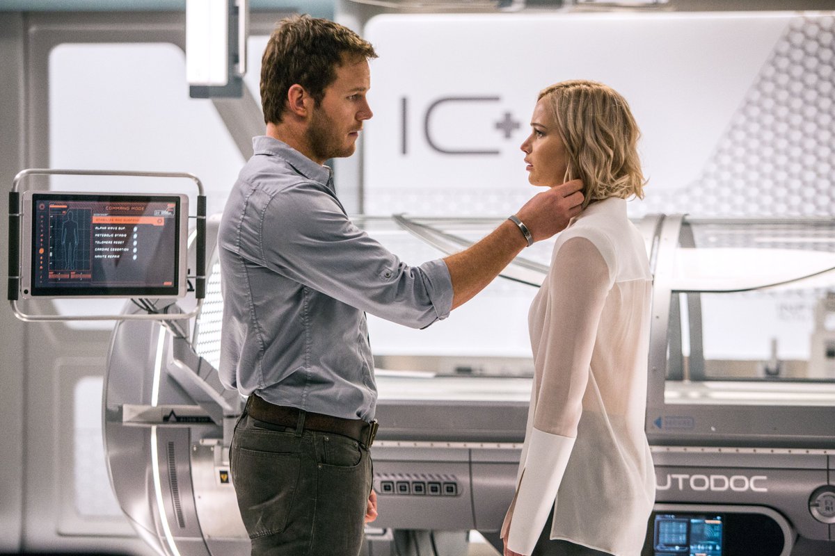 Sit back in your pod and enjoy Chris Pratt &amp; Jennifer Lawrence in Passengers. Available at <a href="/iTunesMovies/">iTunes Movies</a> for $9.99 this week!