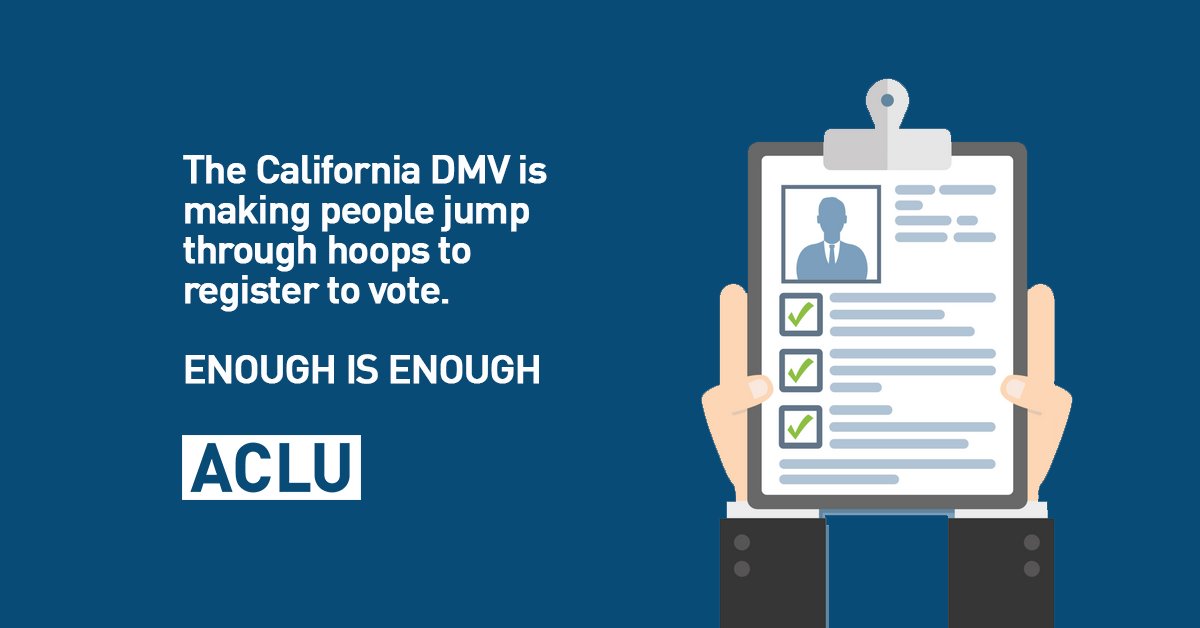 Demos_Org's tweet image. We’re calling on @CA_DMV to follow through with the #MotorVoter law and stop voter suppression! Statement: bit.ly/cadmvfiling