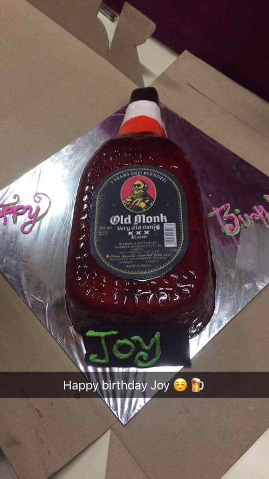andz213's tweet photo. #WhenJoyTweets Old Monk sales go up #HappyBdayJoy @Joydas https://t.co/MGpL5xQapn