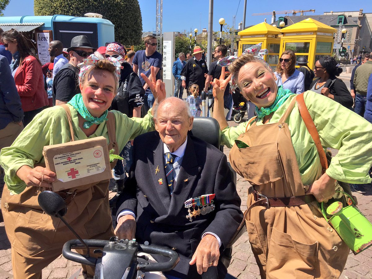 We met a wonderful veteran <a href="/LiberationDayCI/">LiberationDay Jersey</a> <a href="/VisitJerseyCI/">Visit Jersey</a> <a href="/FoolsParadiseUK/">Fool's Paradise Ltd</a>