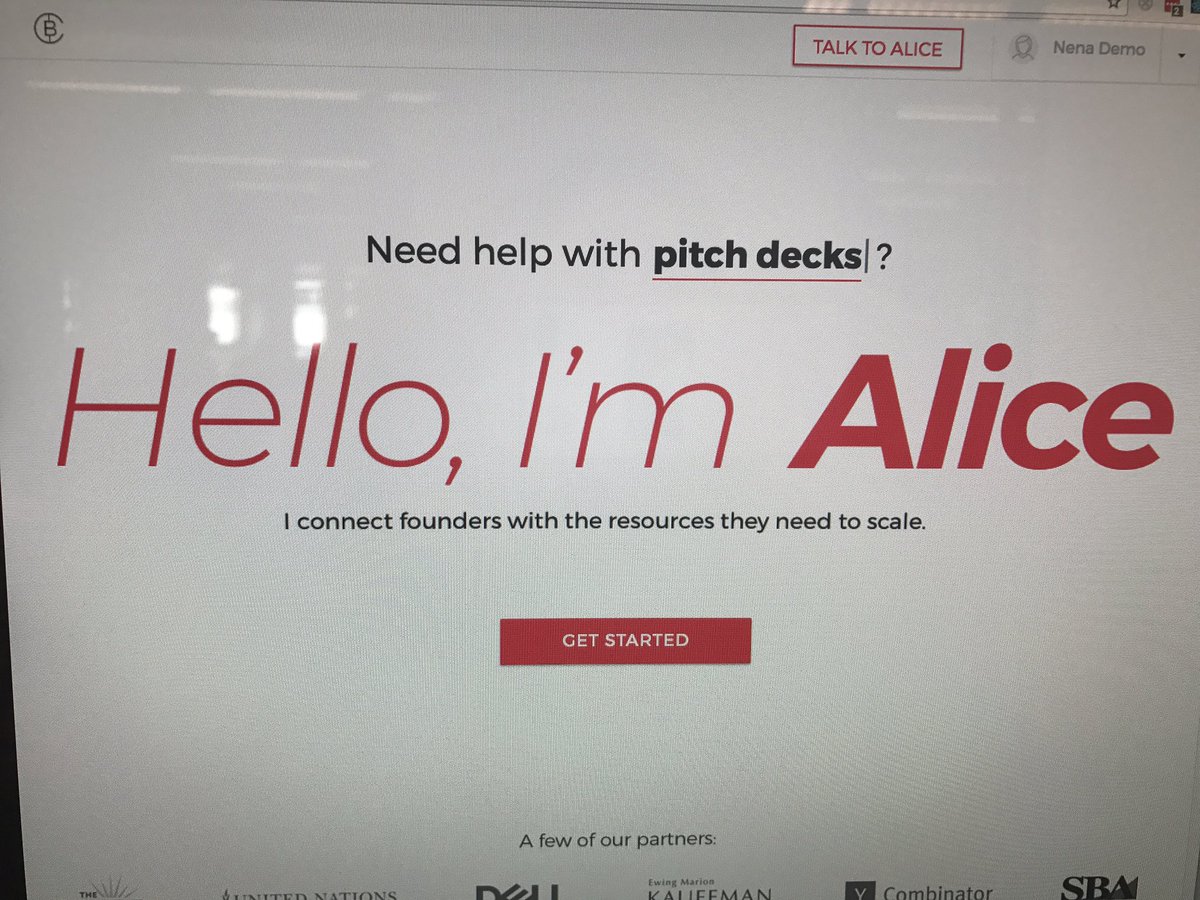 NenaNerdetta's tweet photo. Say hello to Alice, the women entrepreneur's go-to guide and advisor: https://t.co/5DrylXCq5A #helloalice #wemadeit #femaleentrepreneurs https://t.co/rrtRh0Fy3Z