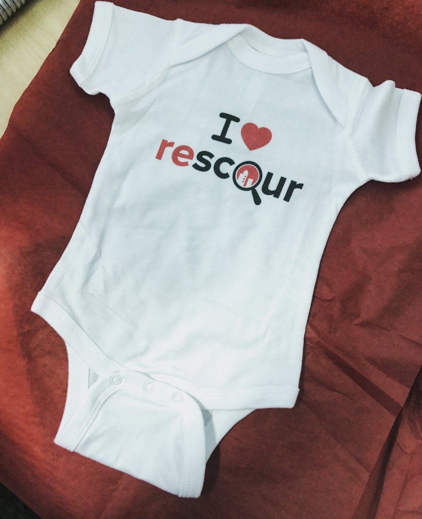 It’s never too early to start racking up the startup swag. #BabySwag #REscourStarterKit