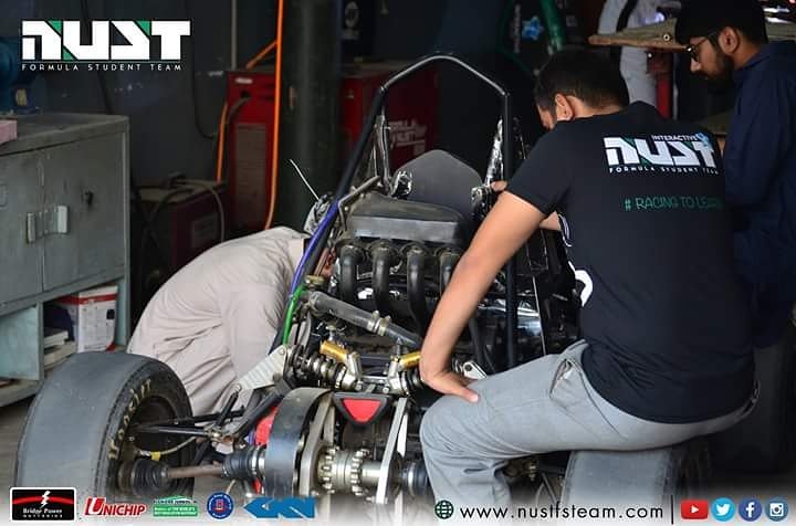 nustfsteam's tweet photo. Our powertrain team conducted some essential tests on #NAS15 & will now use the acquired information to ensure optimum performance by #NAS17 https://t.co/S447Yhpw9O