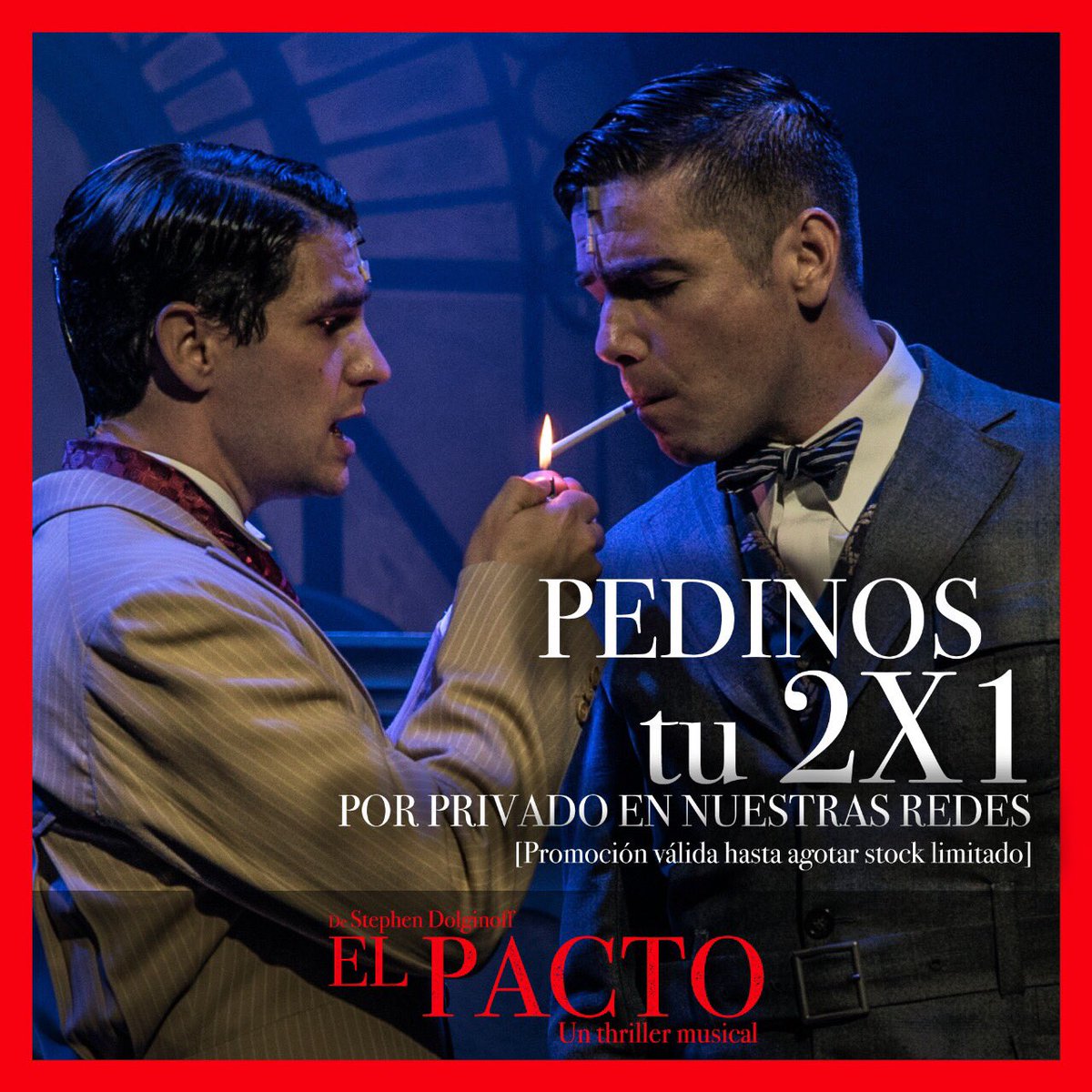 Todavía no viste El Pacto?! Querés volver a verlo?!

Pedinos tu 2x1 por inbox en nuestras redes y vení a la función de hoy.