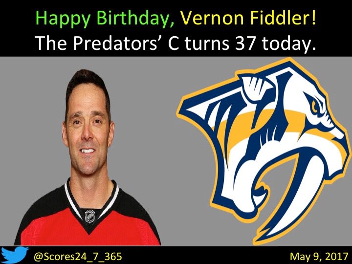  happy birthday Vernon Fiddler! 