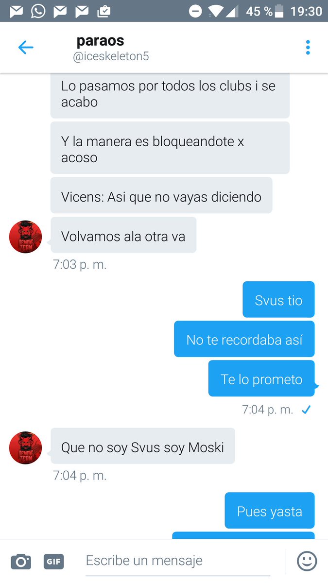 AyudasMoski's tweet photo. @S3rg10Now me acaba de informar de que han comprado una cuenta de twitter donde hay 2 personas mas con acceso y se hacen pasar por mi y otro https://t.co/DhCG6uCHgp