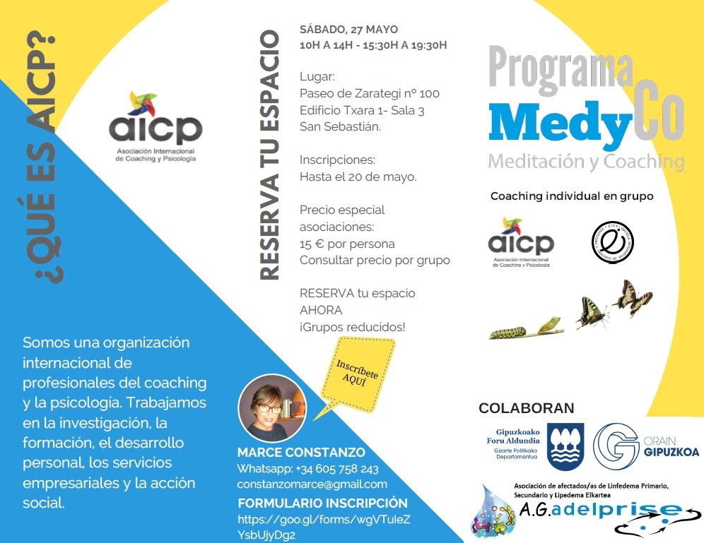 Animaros a asistir. Es un taller muy interesante. No dudéis en llamarnos para informaros. Se agradece difusión.