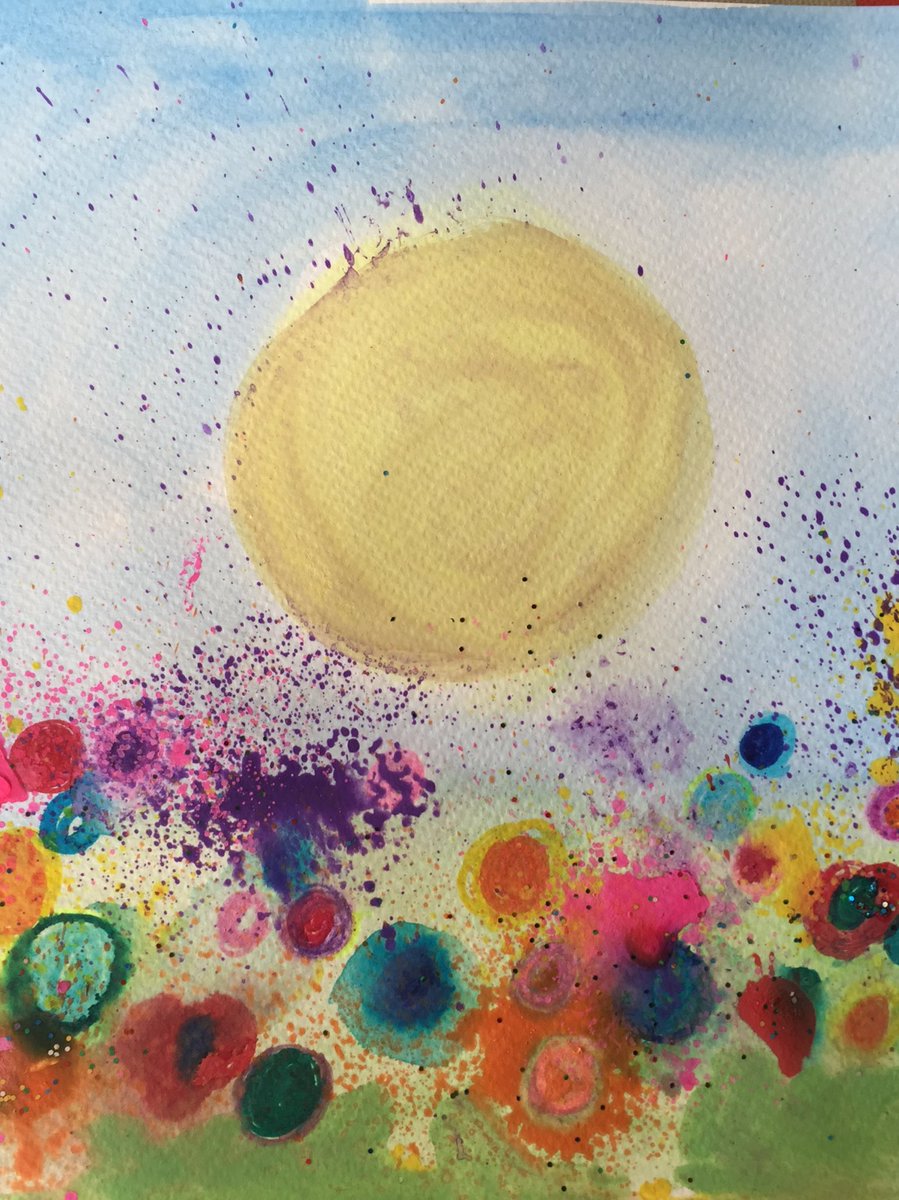 magpiemakes's tweet photo. @yvonnecoomber we had a great art class today inspired your style of painting. Happy Tuesday! https://t.co/VVSFS8I3R3