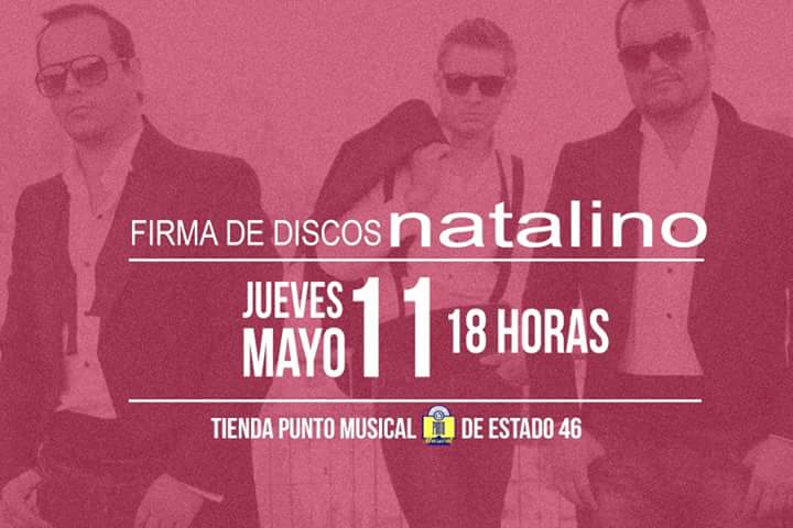 corinaponce's tweet photo. @lacuarta  👉 Este jueves 11 @natalinotrio tiene firma de discos #XIIIConfesiones  en @Puntomusicalstg #Estado46 18:00 Hrs., https://t.co/t3A7jBfTiQ