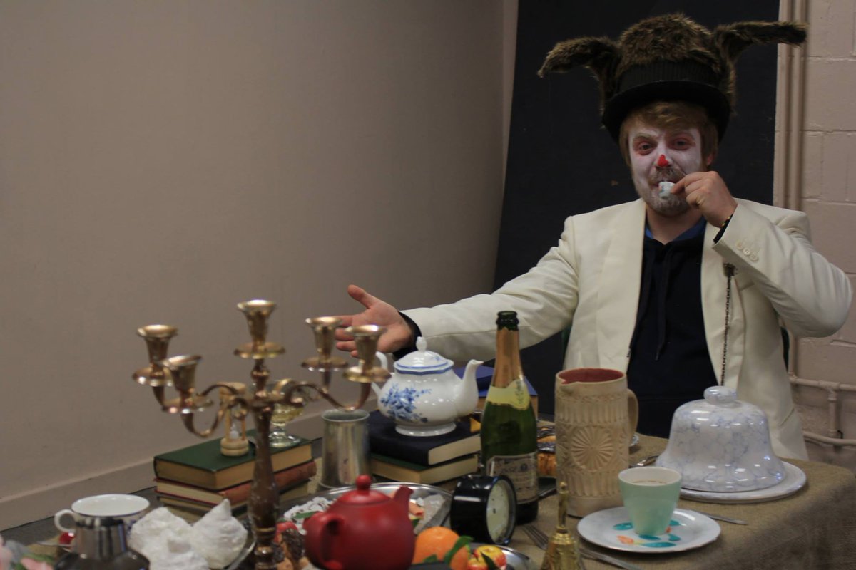 stmaryssu's tweet photo. Tweet a photo of you at Mad Hatters Tea Party with our Wonderland characters this week to win a FREE SUMMER BALL TICKET use #SMSUSummerBall https://t.co/3xeQwYNkA8