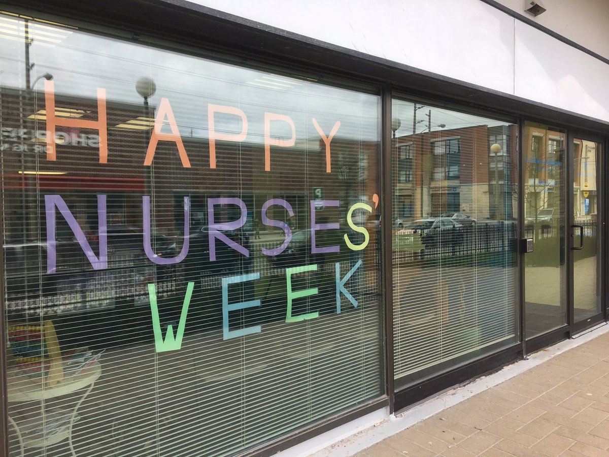SheenaLGHoward's tweet photo. When your MD employer Dr @VanitaLok hand makes a sign publicly celebrating the work of nurses! #YESThisisNursing @RNAO #PrimaryCareRN https://t.co/i5lCvrXmdM